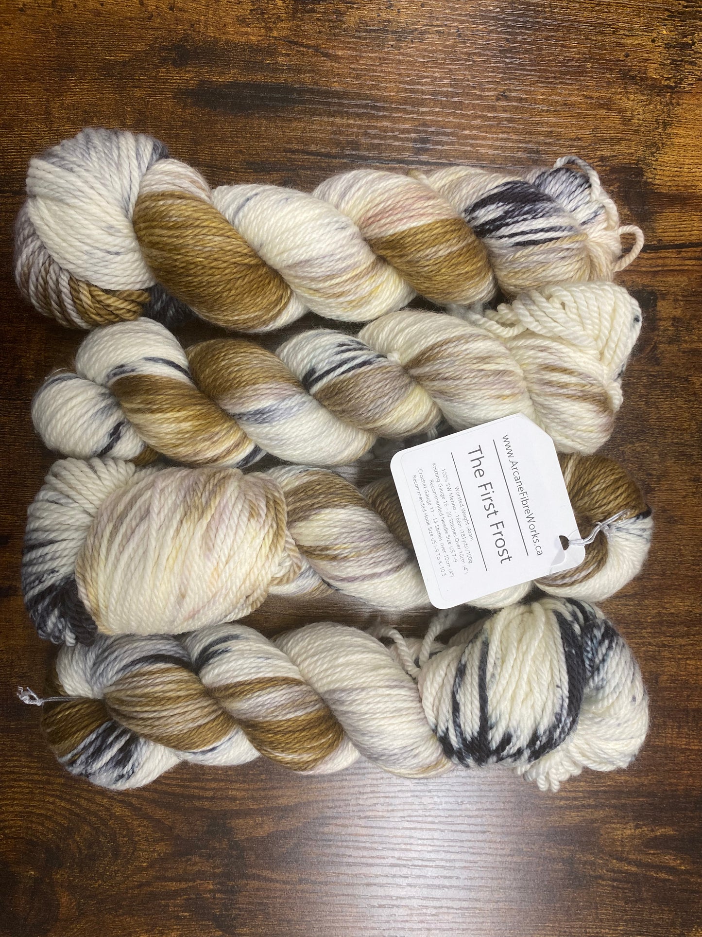 Arcane Fibre Works - Worsted Weight Aran - Hand dyed