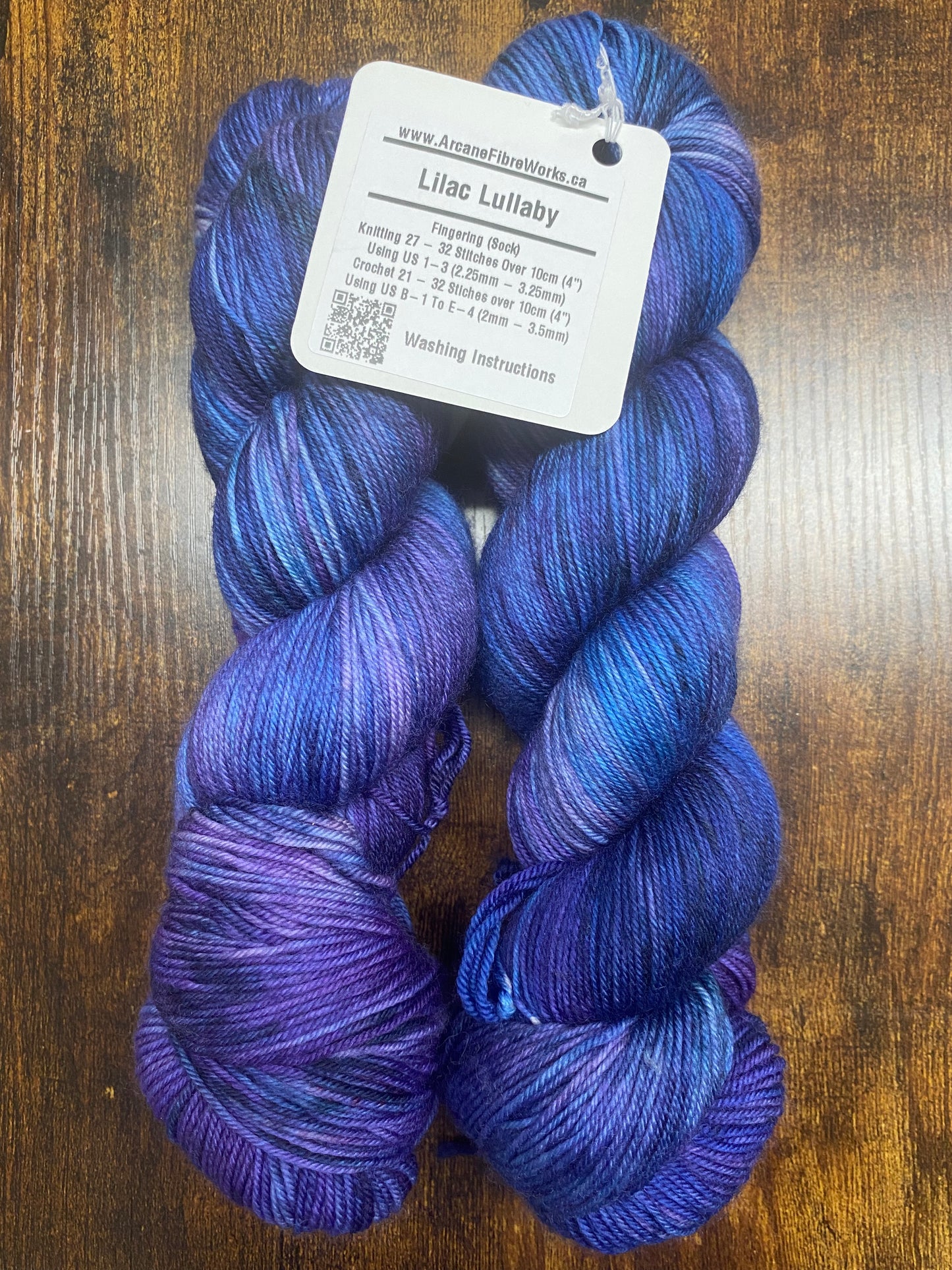 Arcane Fibre Works- Fingering Weight- Hand Dyed