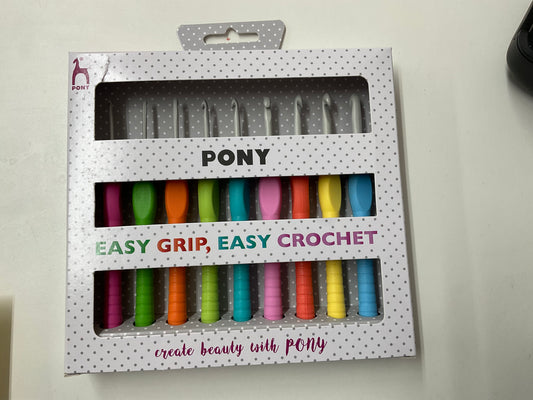 Pony Easy Grip Crochet Hook Set