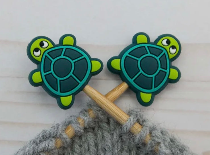 Green Turtles Stitch Stoppers