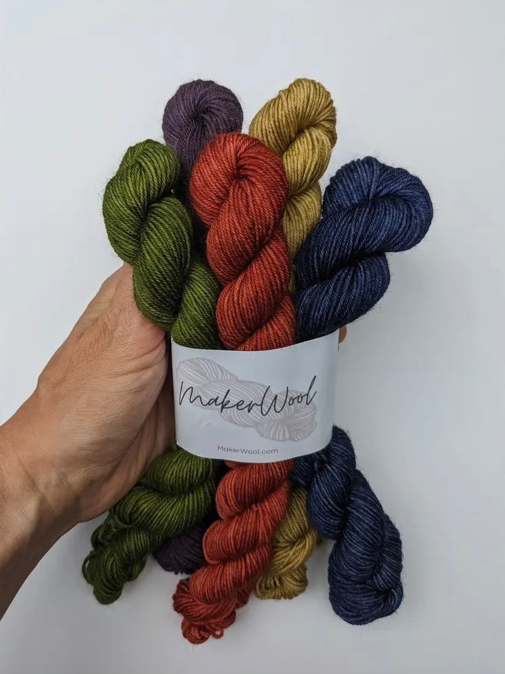 MakerWool-Mini Yarn Skein Sets