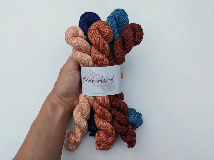 MakerWool-Mini Yarn Skein Sets