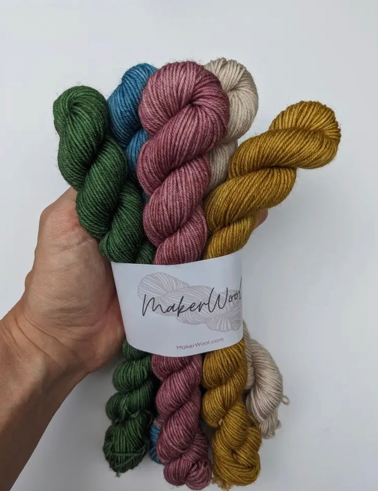 MakerWool-Mini Yarn Skein Sets