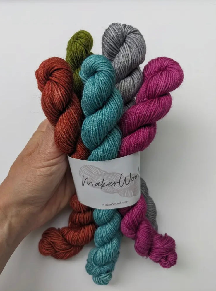 MakerWool-Mini Yarn Skein Sets