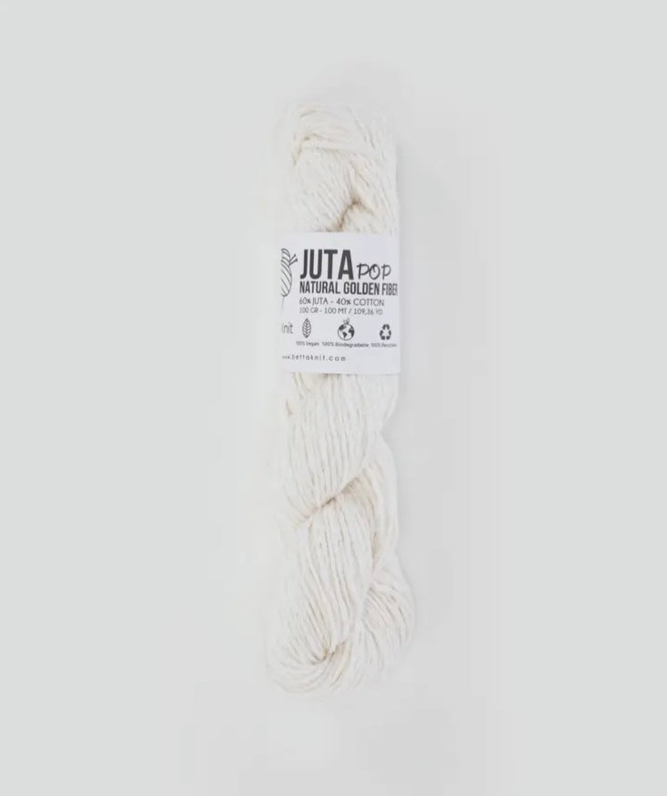 Bettaknit-Juta Yarn- 40% cotton, 60% jute yarn