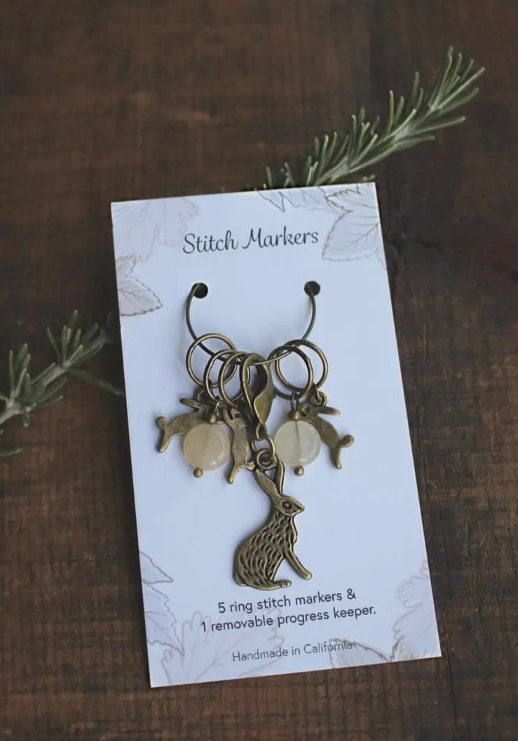 Woodland Stitch Markers