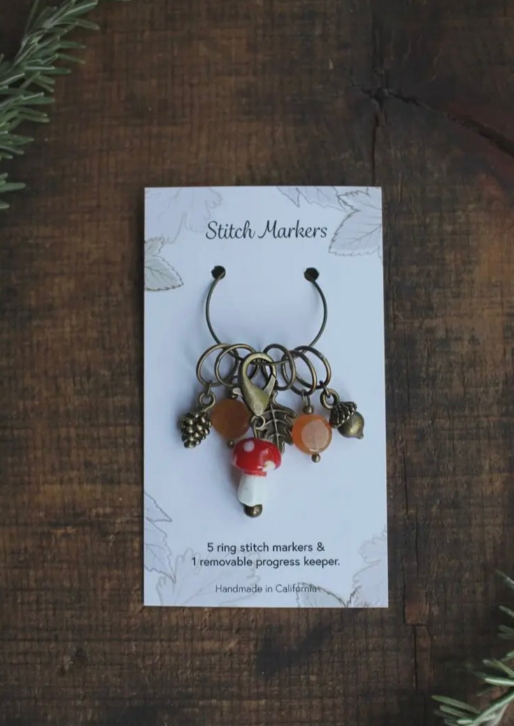 Woodland Stitch Markers