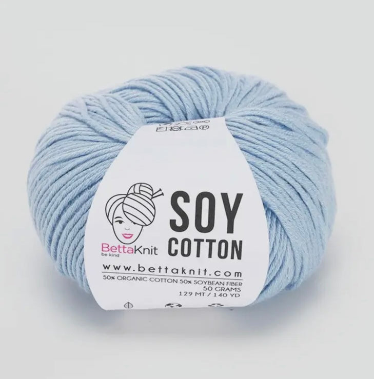 Bettaknit- Soy ,Cotton Yarn