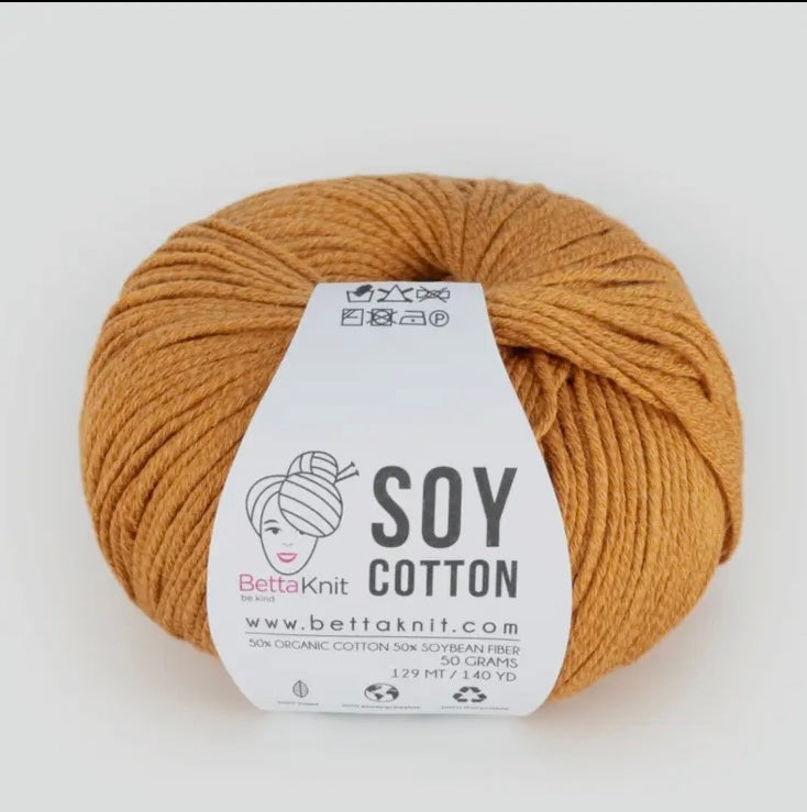 Bettaknit- Soy ,Cotton Yarn