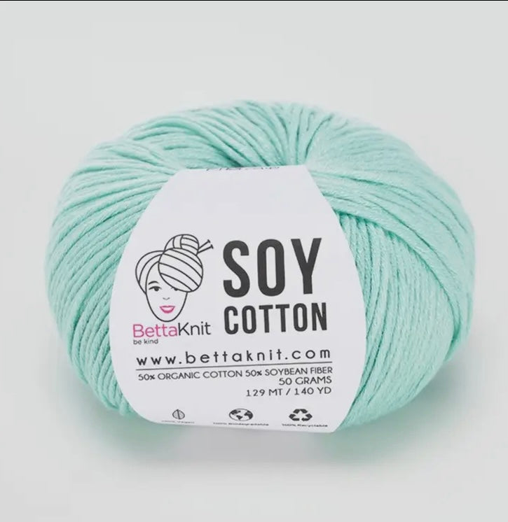 Bettaknit- Soy ,Cotton Yarn