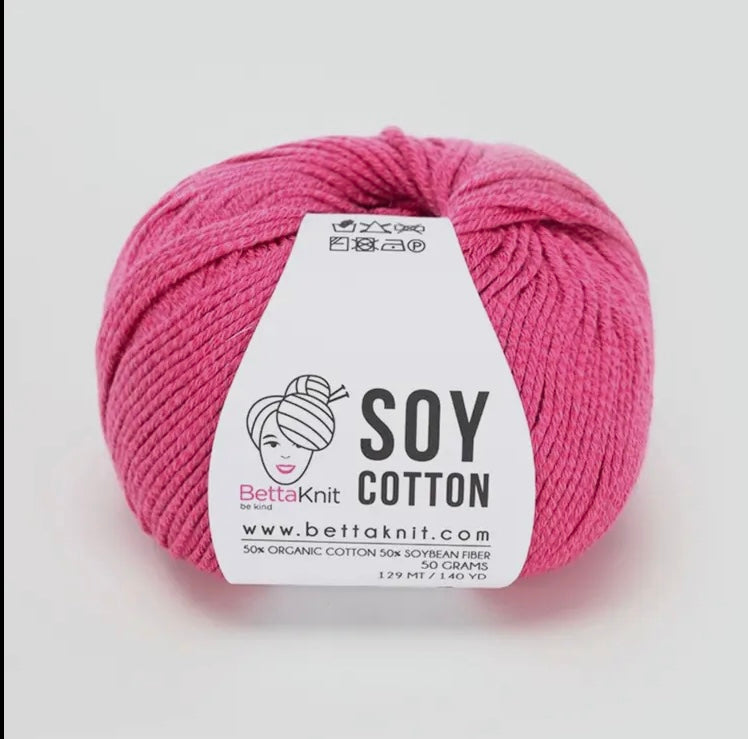 Bettaknit- Soy ,Cotton Yarn