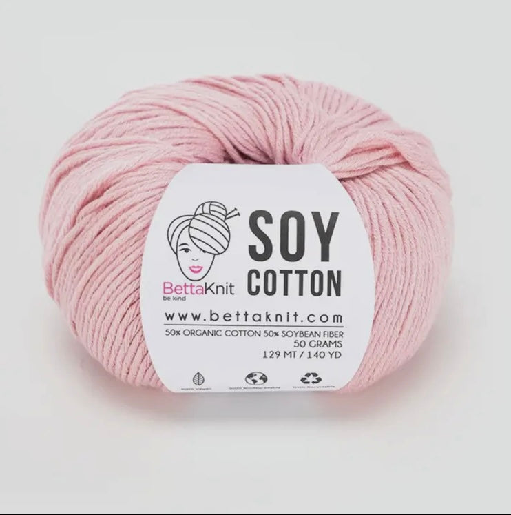 Bettaknit- Soy ,Cotton Yarn