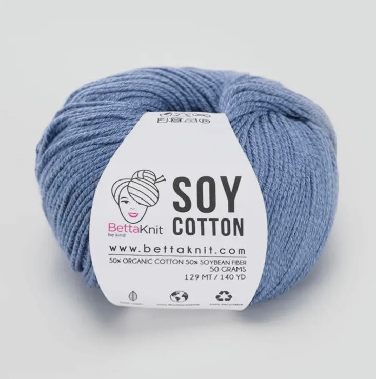 Bettaknit- Soy ,Cotton Yarn