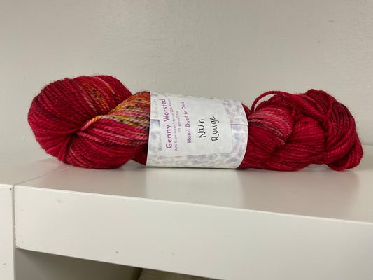 Dye Mad Yarn-Naine Rouge