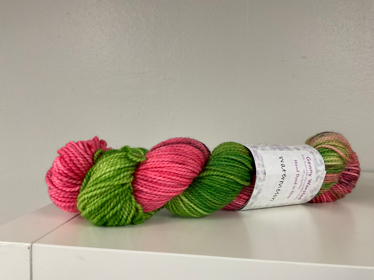 Dye Mad Yarn- Watermelon