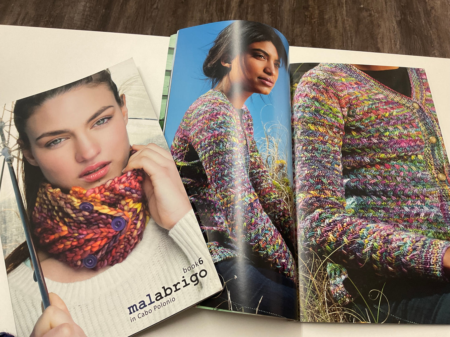 Malabrigo in Cabo Polonio Book 6 / Knitting