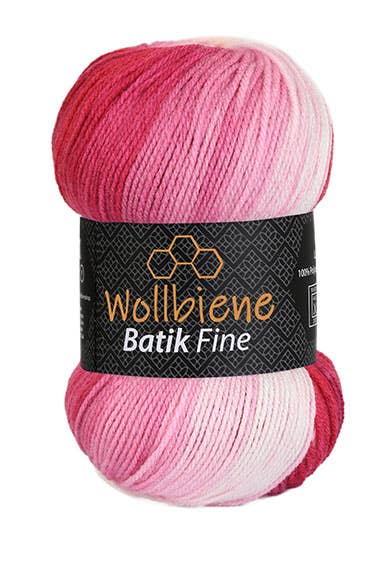 Woolbee Batik Fine Gradient Wool Knitting Wool