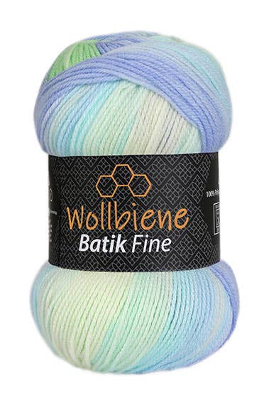 Woolbee Batik Fine Gradient Wool Knitting Wool