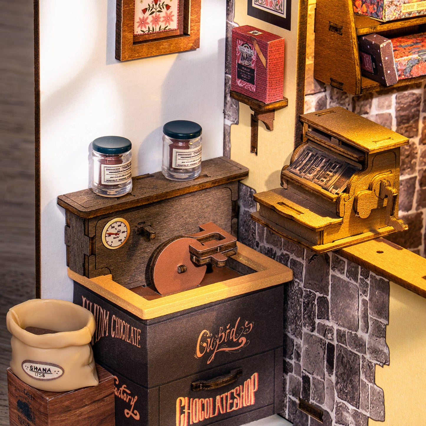 DIY Miniature House Kit: Henry's Chocolate