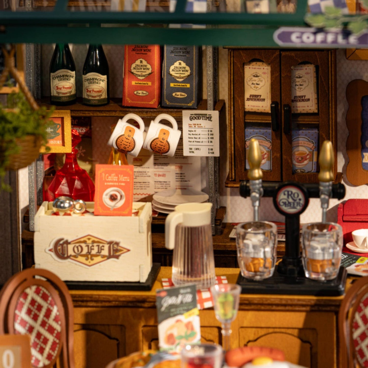 DIY Miniature House Kit: Tipsy Restaurant
