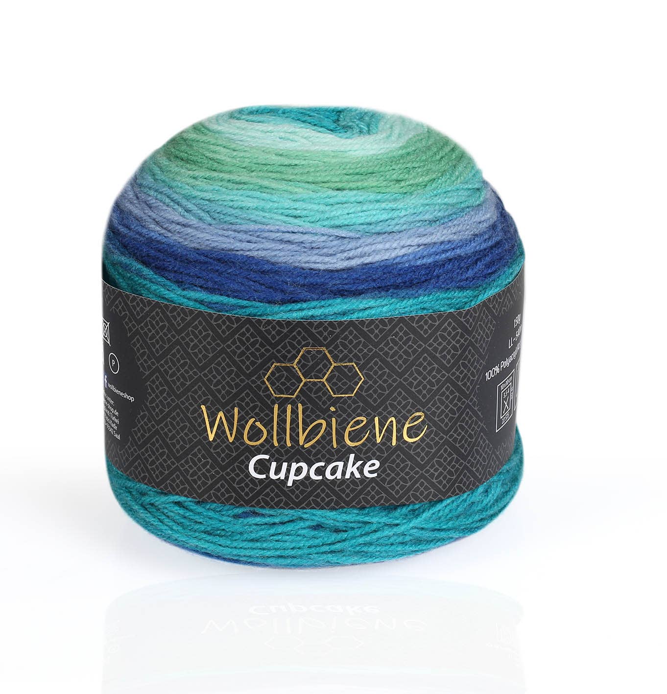 Woolen bee cupcake gradient wool knitting wool 150g