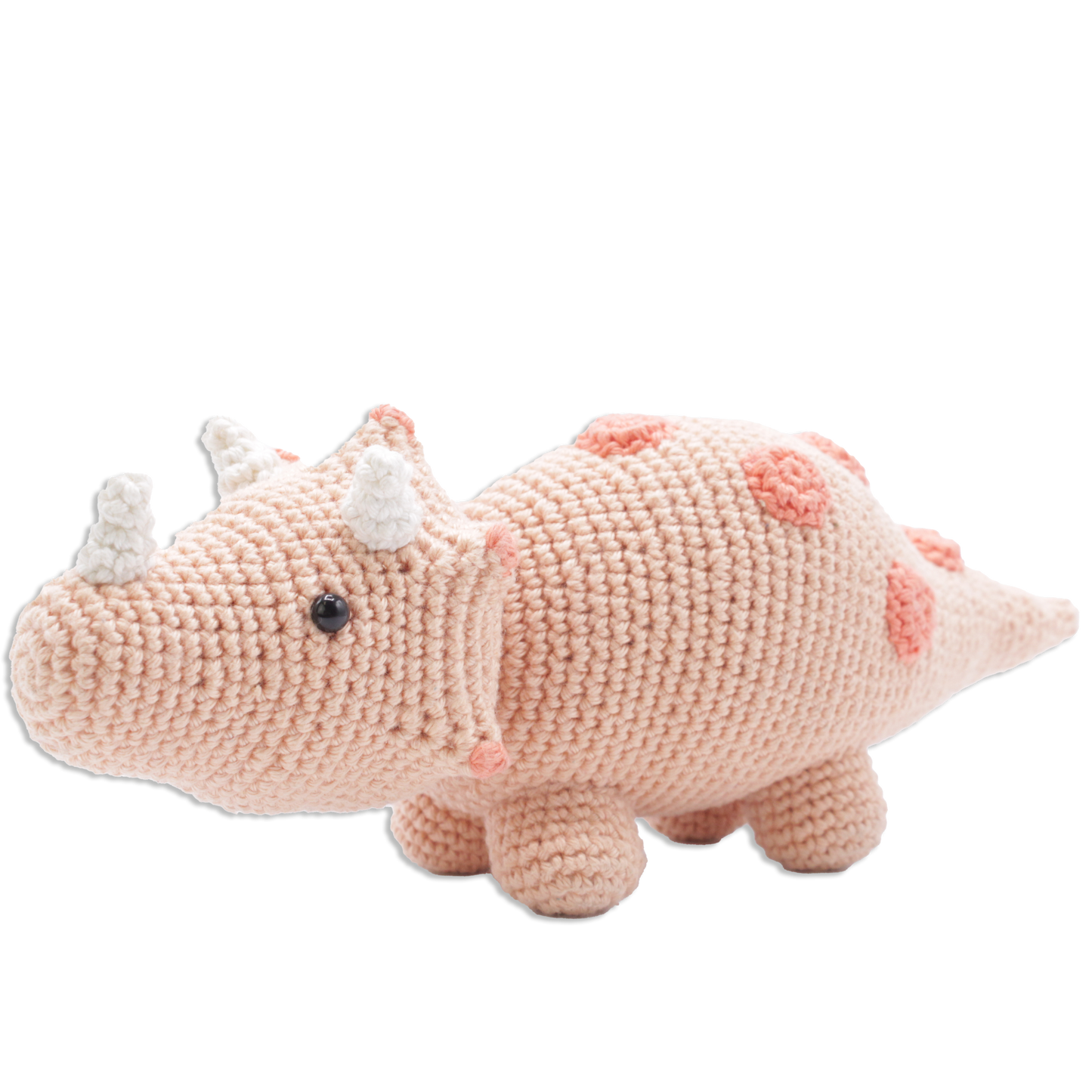 DIY Crochet Kit - Triceratops