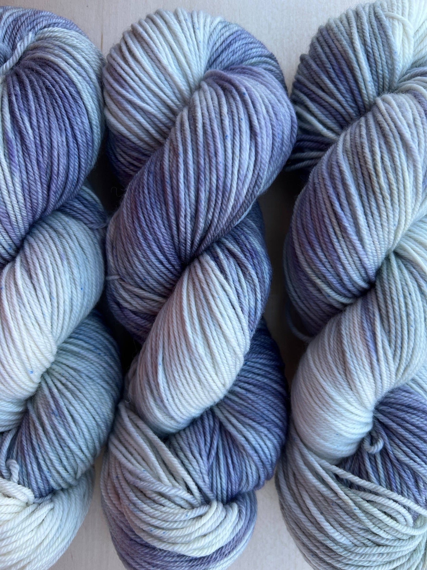 Purls and Pines Snow Day! Hand Dyed Yarn