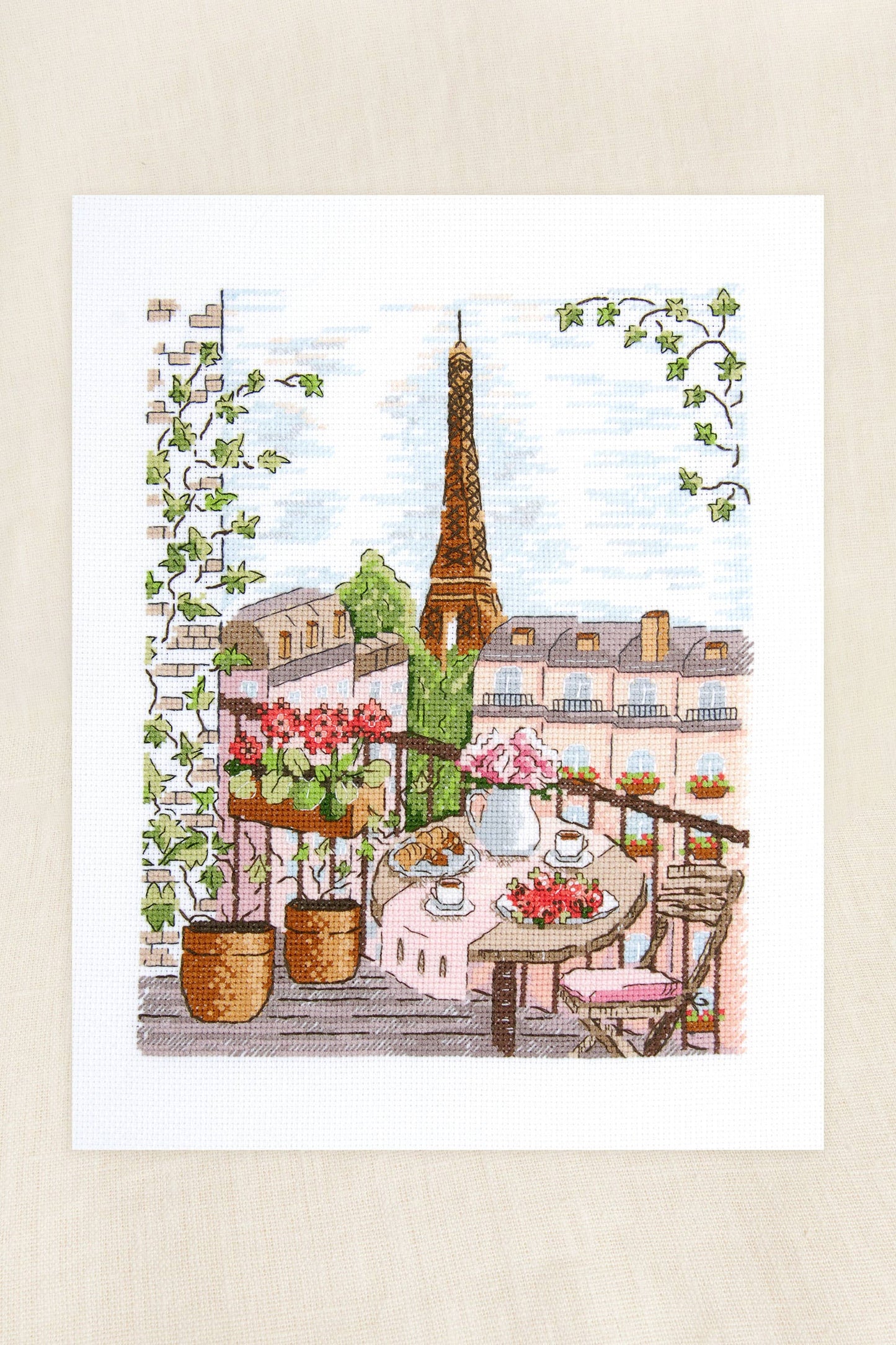 DMC Designer Cross Stitch Kit - Eiffel Tower, BK1975S
