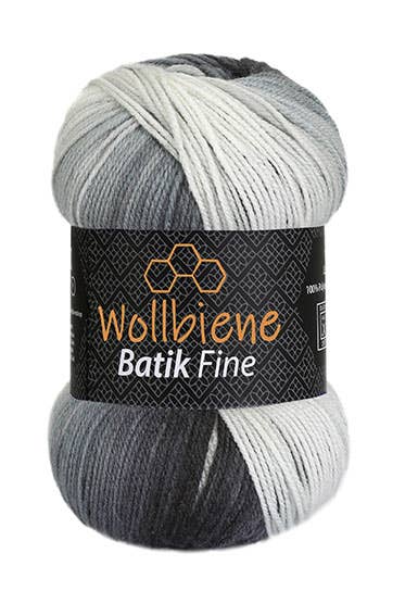 Woolbee Batik Fine Gradient Wool Knitting Wool