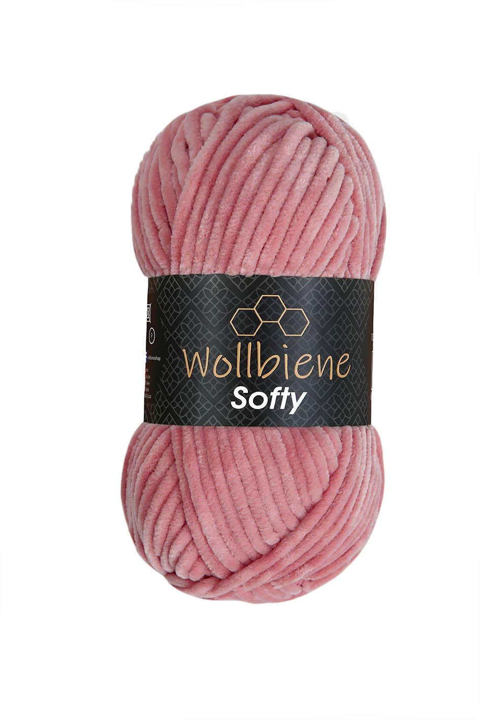 Wool bee softy chenille wool 100gr super bulky knitting