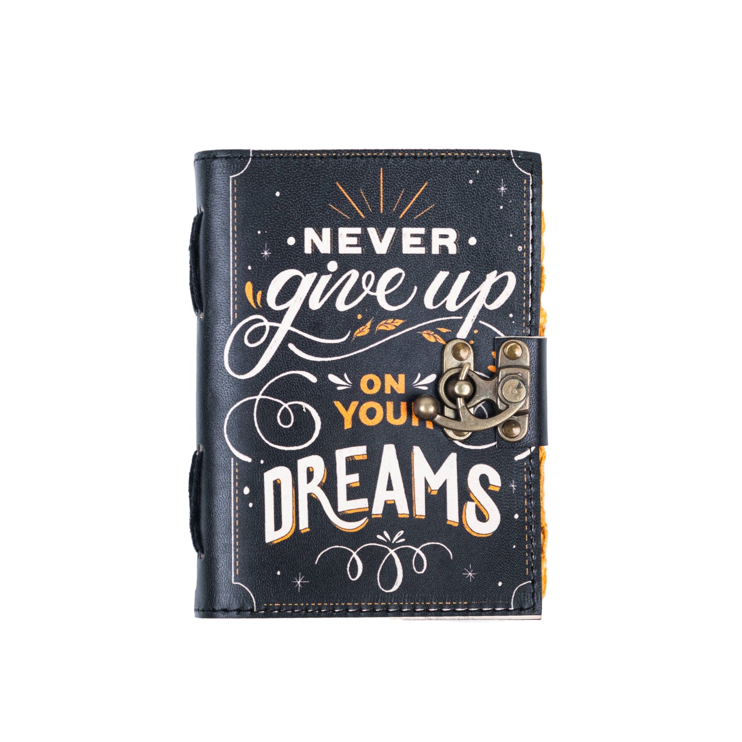Leather Journal With Quotes Notebook Diary for Travel Lovers
