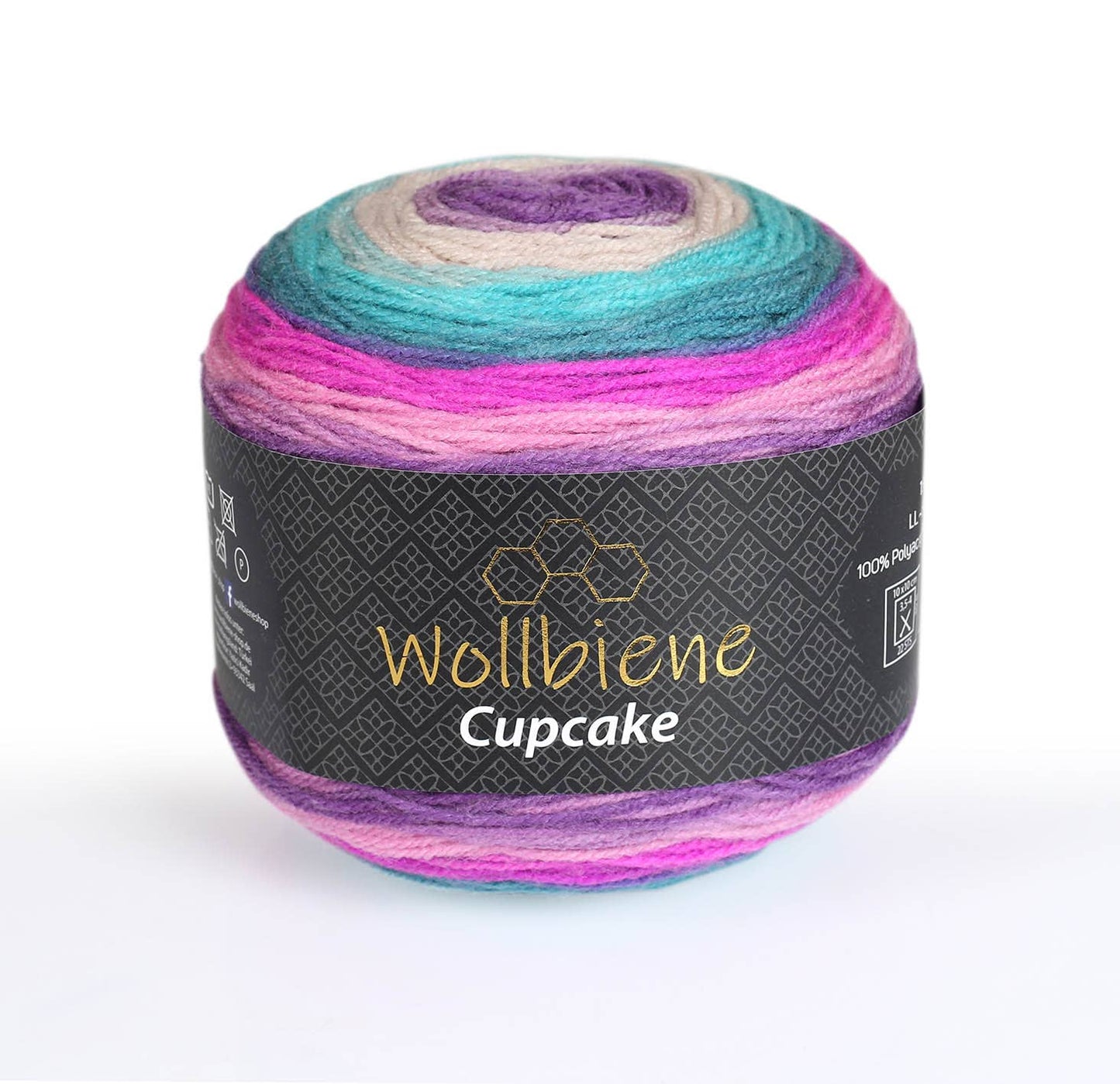 Woolen bee cupcake gradient wool knitting wool 150g