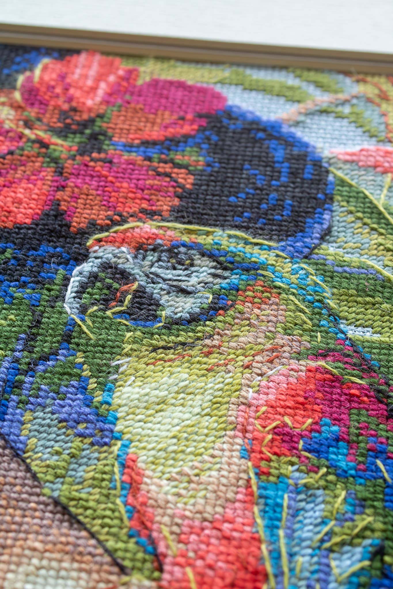 AINE Cross Stitch Kit Mother Nature. Tropics A1027 Portrait