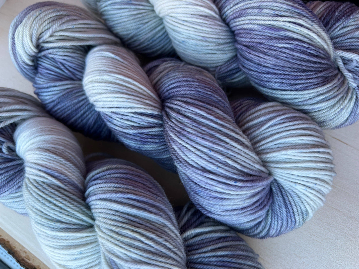 Purls and Pines Snow Day! Hand Dyed Yarn