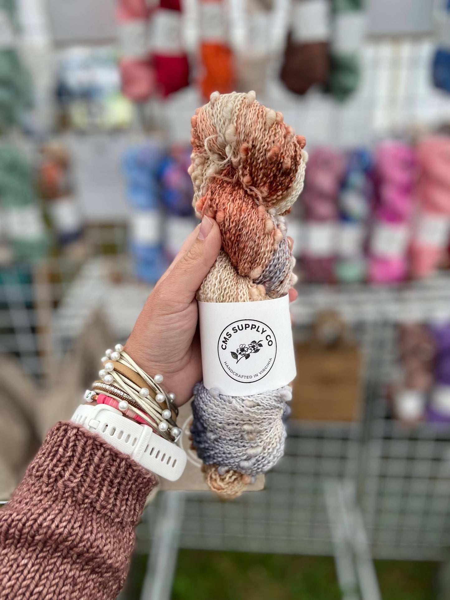 By the Bay Colorway - Artisan Dyed Yarn - Multiple Bases