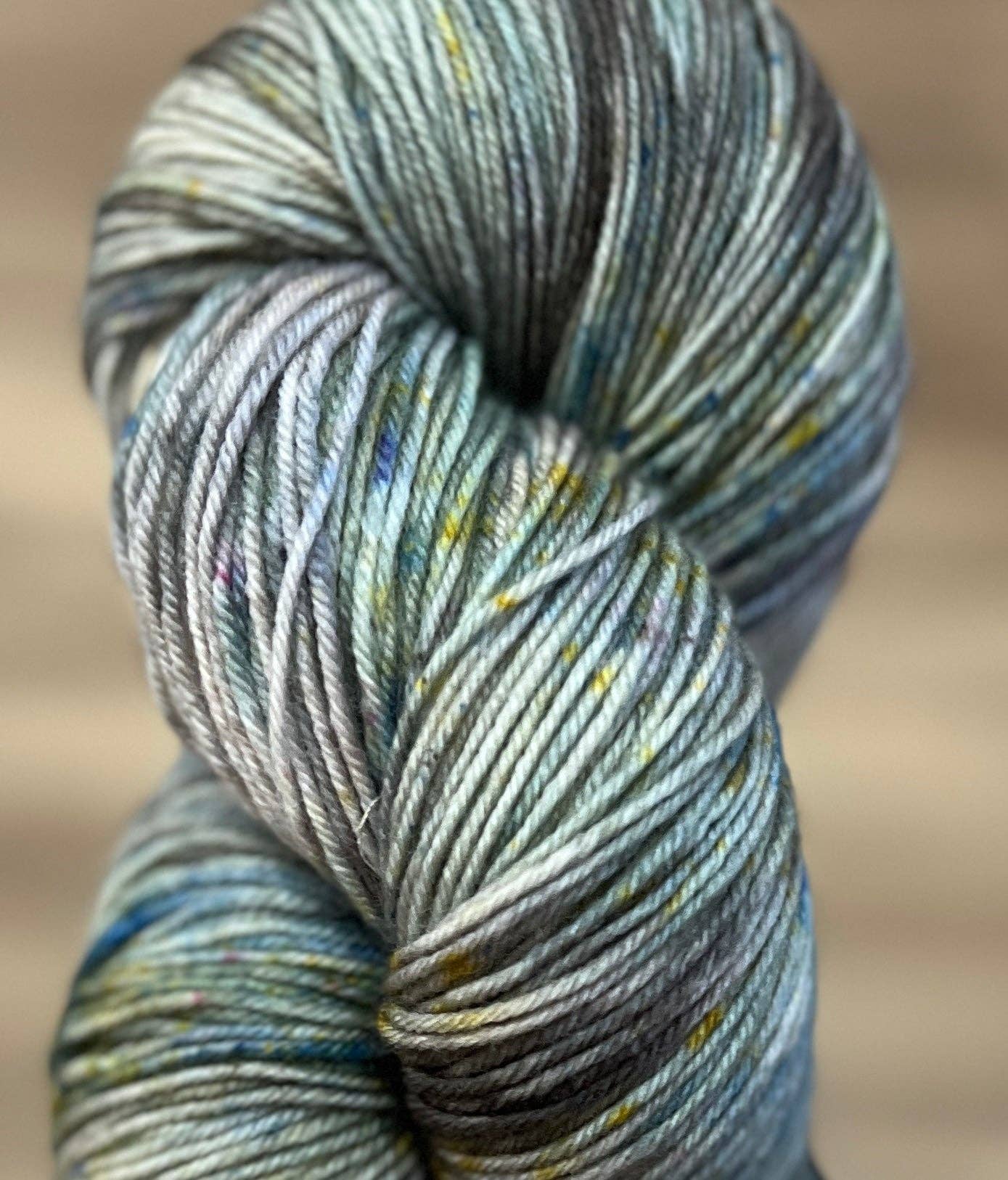Purls and Pines Shadows On the Lake Hand Dyed Yarn