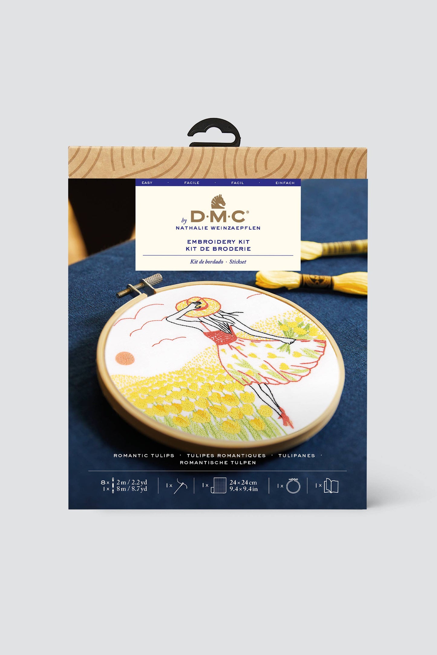 Romantic Tulips Embroidery Kit TB248