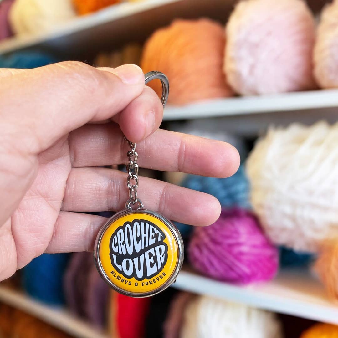 Crochet and Knit Lover Keychain