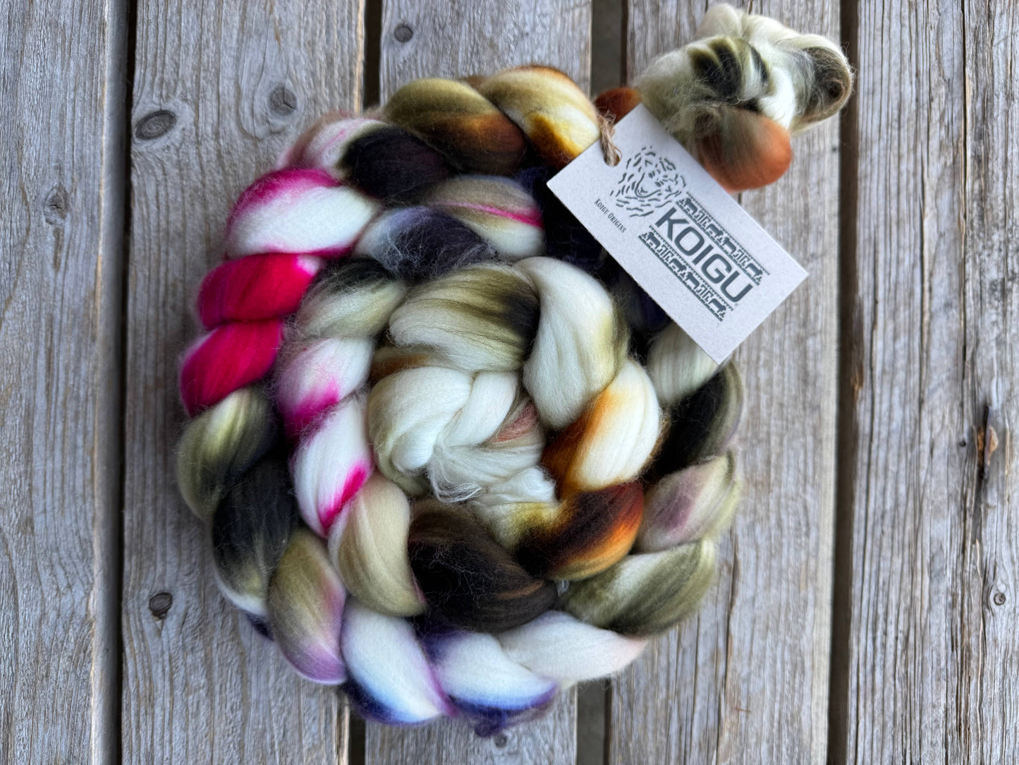 Fiber - Merino Roving Braids