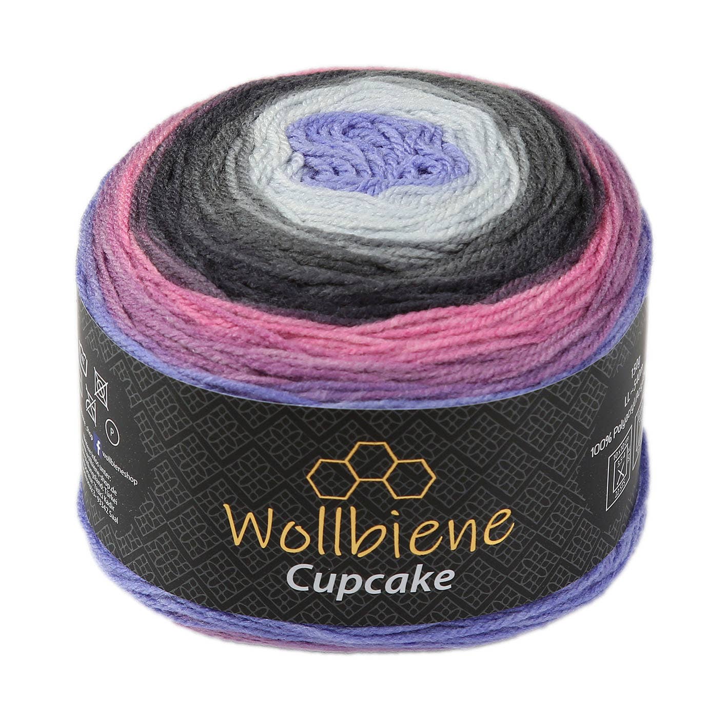 Woolen bee cupcake gradient wool knitting wool 150g