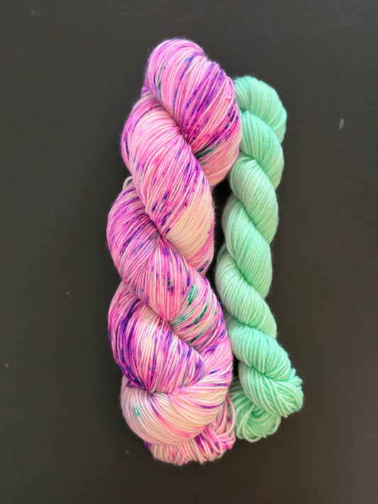 Hummingbird Yarn Company- 80’s Baby (sock set)