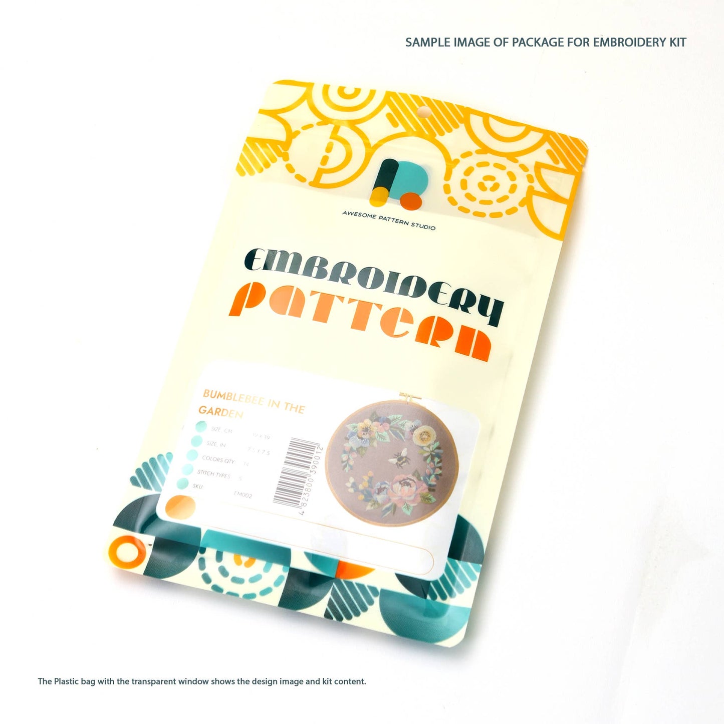 Nature Book Embroidery Kit