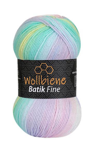 Woolbee Batik Fine Gradient Wool Knitting Wool