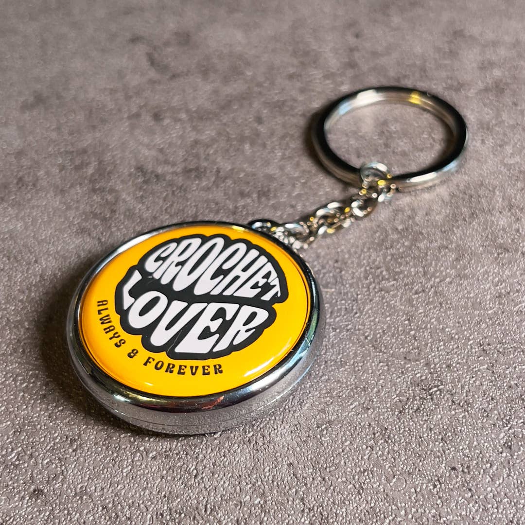 Crochet and Knit Lover Keychain
