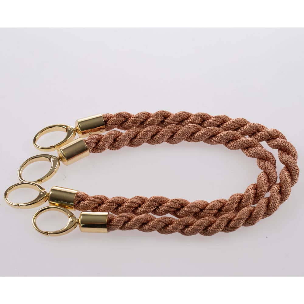 Inda handles 50 cm with gold finishes