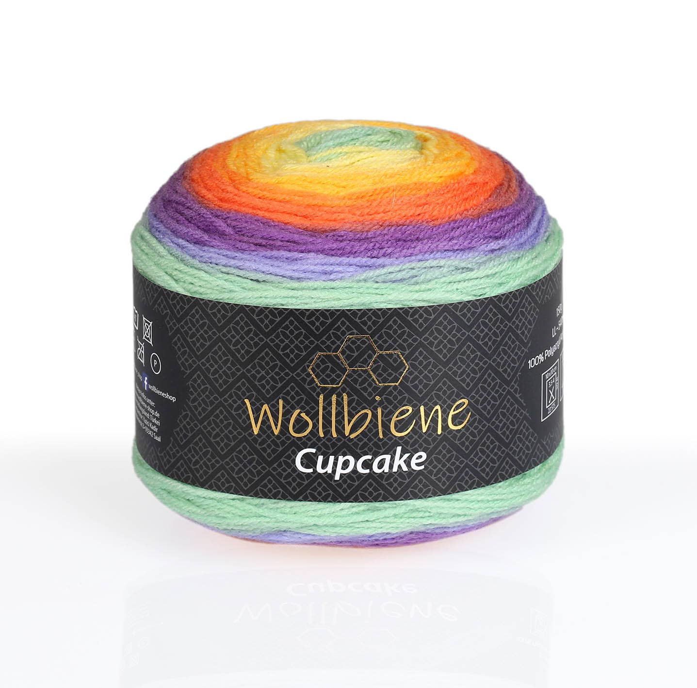 Woolen bee cupcake gradient wool knitting wool 150g