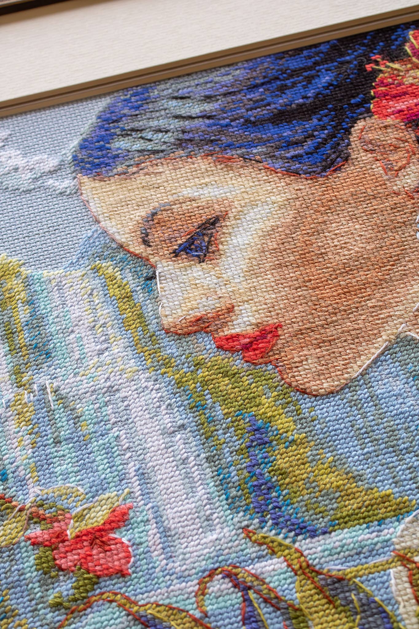 AINE Cross Stitch Kit Mother Nature. Tropics A1027 Portrait