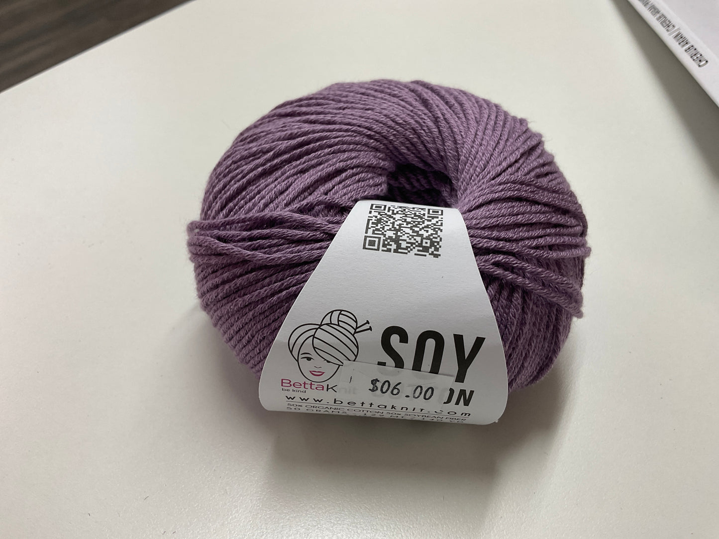 Bettaknit- Soy ,Cotton Yarn