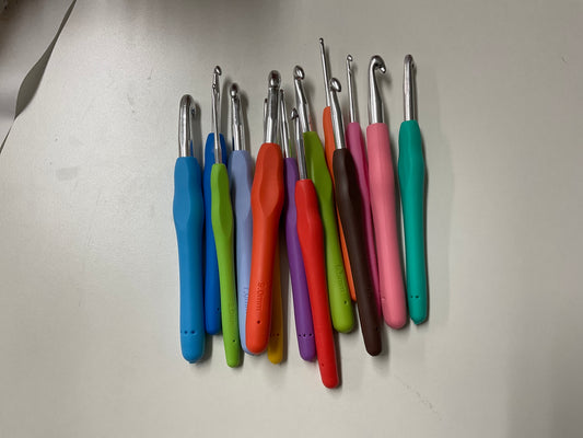 Crochet Hooks Rubber Handle